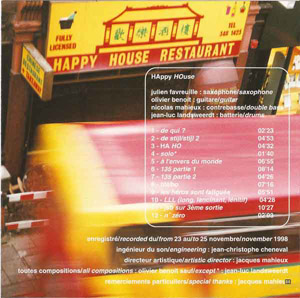 1er album "Happy House"